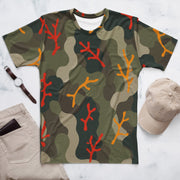 Woodland Coral Branch CAMO Mens T-Shirt - XS - Shirt - Tee