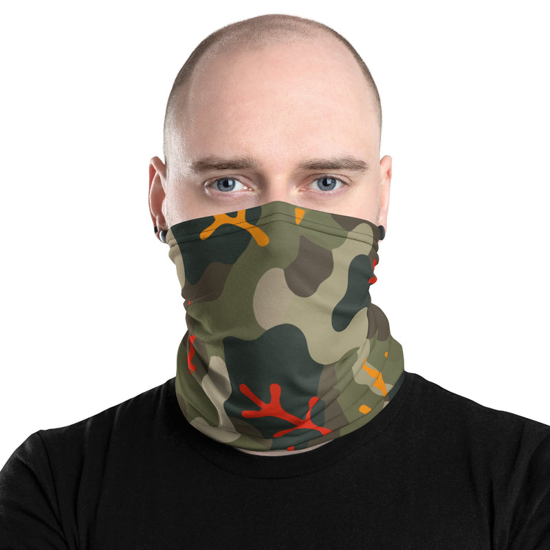 Woodland Coral Branch CAMO Neck Gaiter