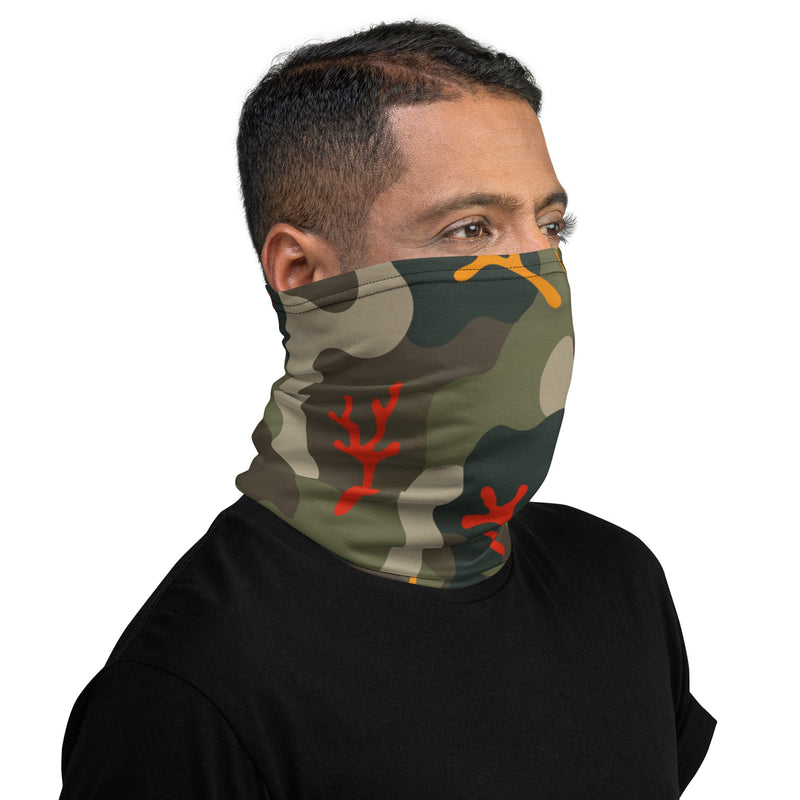 Woodland Coral Branch CAMO Neck Gaiter