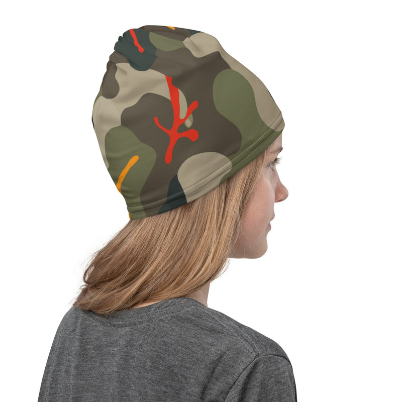 Woodland Coral Branch CAMO Neck Gaiter