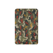 Woodland Coral Branch CAMO Sherpa Blanket