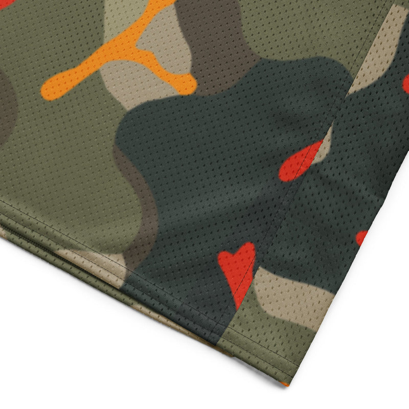 Woodland Coral Branch CAMO Unisex American Football Jersey