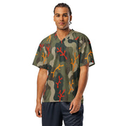 Woodland Coral Branch CAMO Unisex American Football Jersey