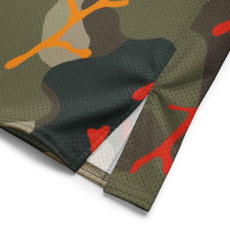 Woodland Coral Branch CAMO Unisex American Football Jersey