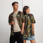 Woodland Coral Branch CAMO Unisex Baseball Jersey - 2XS