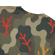 Woodland Coral Branch CAMO Unisex Baseball Jersey