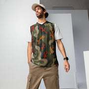 Woodland Coral Branch CAMO Unisex Basketball Jersey - 2XS