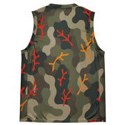 Woodland Coral Branch CAMO Unisex Basketball Jersey