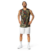 Woodland Coral Branch CAMO Unisex Basketball Jersey