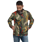 Woodland Coral Branch CAMO Unisex Bomber Jacket