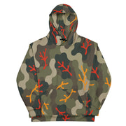 Woodland Coral Branch CAMO Unisex Hoodie