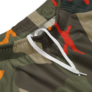 Woodland Coral Branch CAMO Unisex Mesh Shorts