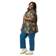 Woodland Coral Branch CAMO Unisex Short-Sleeve Button Shirt - Button-Up