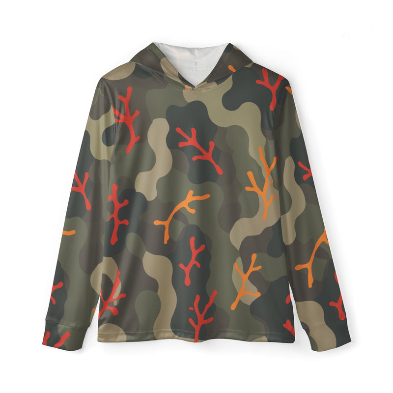 Woodland Coral Branch CAMO Unisex Sports Warmup Hoodie - XS