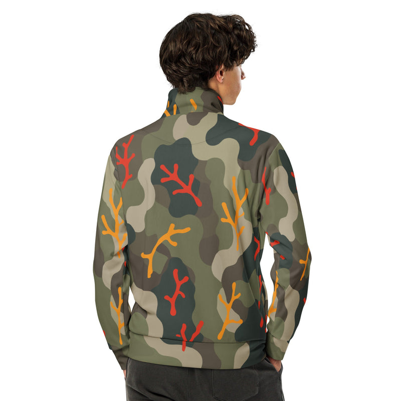 Woodland Coral Branch CAMO Unisex Track Jacket
