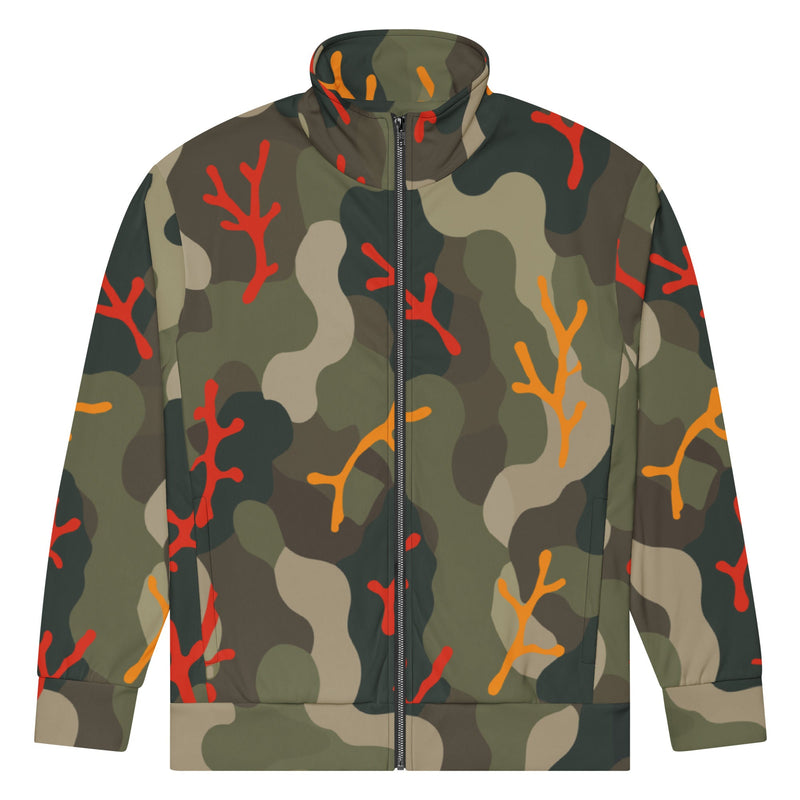 Woodland Coral Branch CAMO Unisex Track Jacket
