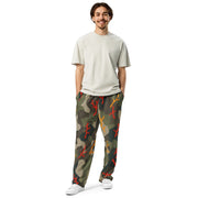 Woodland Coral Branch CAMO Unisex Wide-Leg Joggers