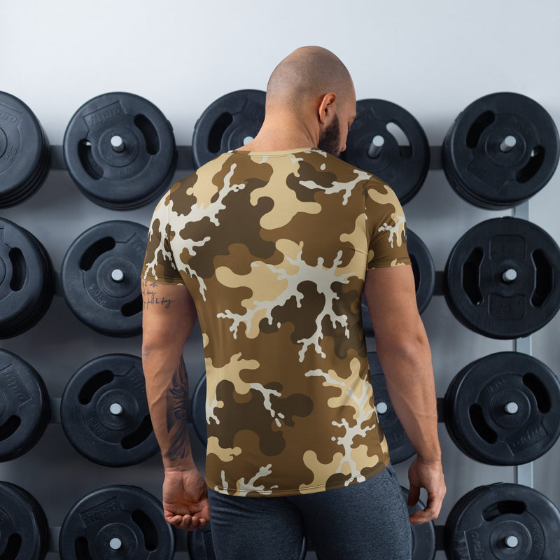 Xeno Sci-Fi Frontier Alien Marine CAMO Mens Athletic T-Shirt - Shirt
