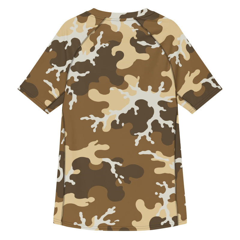 Xeno Sci-Fi Frontier Alien Marine CAMO Mens Short-Sleeve Rash Guard - SS
