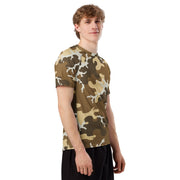Xeno Sci-Fi Frontier Alien Marine CAMO Mens Short-Sleeve Rash Guard - SS