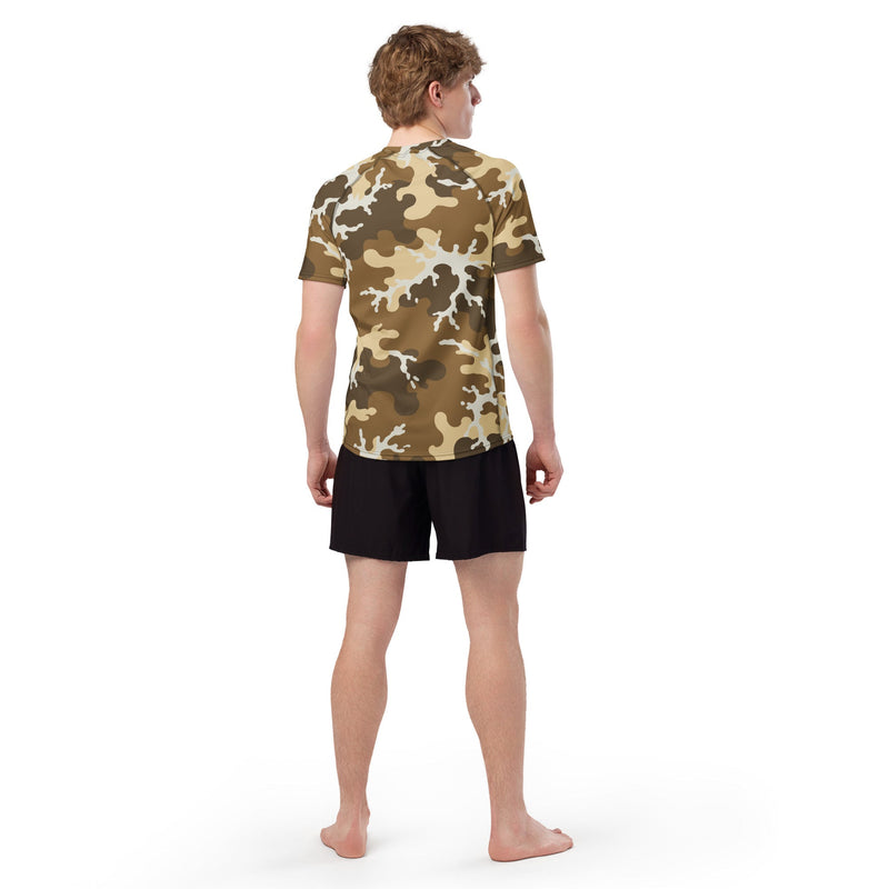 Xeno Sci-Fi Frontier Alien Marine CAMO Mens Short-Sleeve Rash Guard - SS
