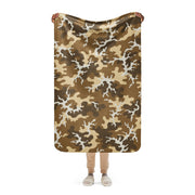 Xeno Sci-Fi Frontier Alien Marine CAMO Sherpa Blanket - 37″×57″