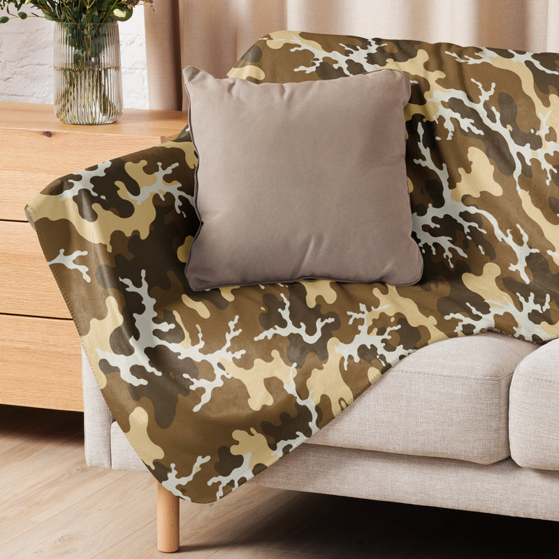 Xeno Sci-Fi Frontier Alien Marine CAMO Sherpa Blanket