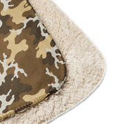 Xeno Sci-Fi Frontier Alien Marine CAMO Sherpa Blanket