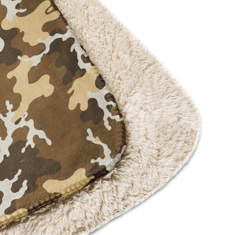 Xeno Sci-Fi Frontier Alien Marine CAMO Sherpa Blanket