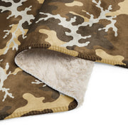 Xeno Sci-Fi Frontier Alien Marine CAMO Sherpa Blanket
