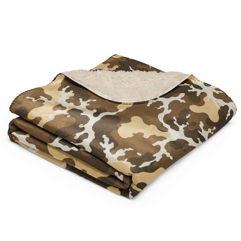 Xeno Sci-Fi Frontier Alien Marine CAMO Sherpa Blanket