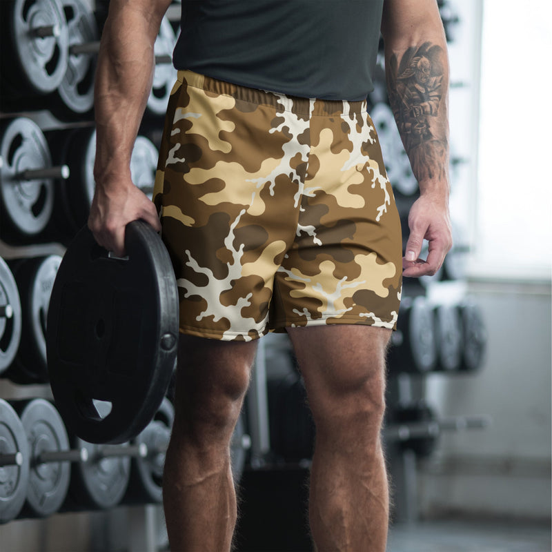 Xeno Sci-Fi Frontier Alien Marine CAMO Unisex Athletic Long Shorts - XS