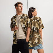 Xeno Sci-Fi Frontier Alien Marine CAMO Unisex Baseball Jersey - 2XS