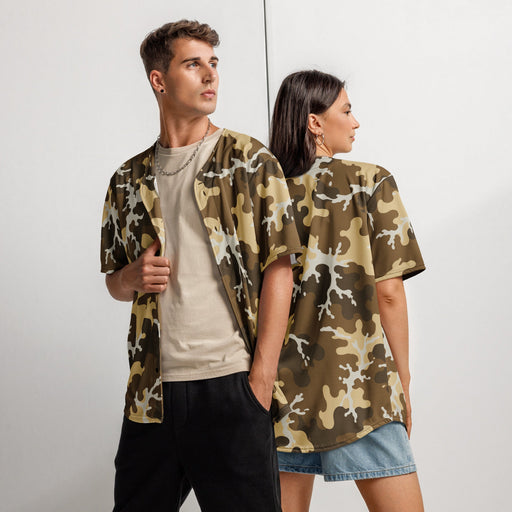 Xeno Sci-Fi Frontier Alien Marine CAMO Unisex Baseball Jersey - 2XS