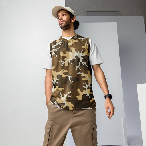 Xeno Sci-Fi Frontier Alien Marine CAMO Unisex Basketball Jersey - 2XS