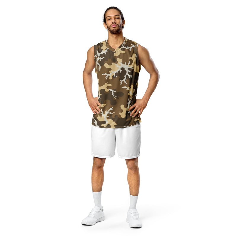 Xeno Sci-Fi Frontier Alien Marine CAMO Unisex Basketball Jersey