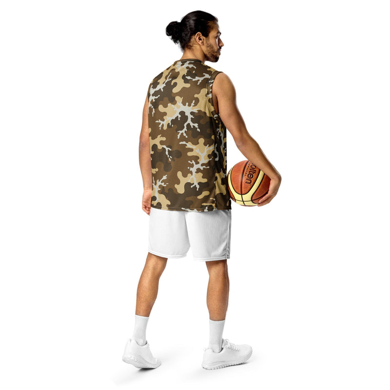 Xeno Sci-Fi Frontier Alien Marine CAMO Unisex Basketball Jersey