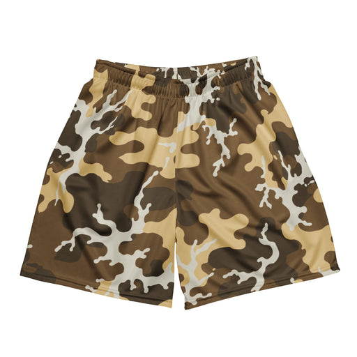 Xeno Sci-Fi Frontier Alien Marine CAMO Unisex Mesh Shorts - 2XS