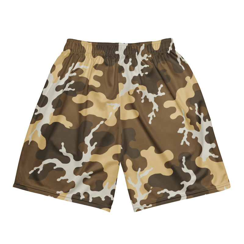 Xeno Sci-Fi Frontier Alien Marine CAMO Unisex Mesh Shorts