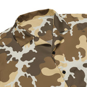 Xeno Sci-Fi Frontier Alien Marine CAMO Unisex Short-Sleeve Button Shirt - Button-Up