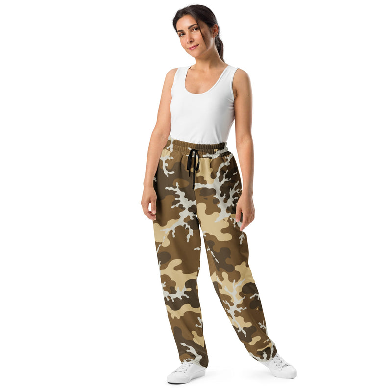 Xeno Sci-Fi Frontier Alien Marine CAMO Unisex Wide-Leg Joggers