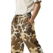 Xeno Sci-Fi Frontier Alien Marine CAMO Unisex Wide-Leg Joggers