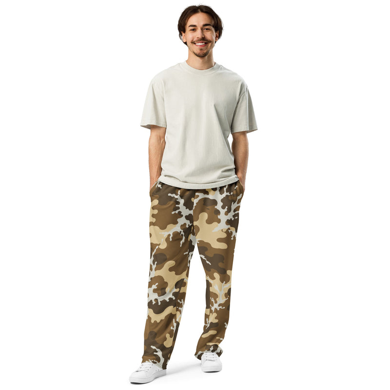 Xeno Sci-Fi Frontier Alien Marine CAMO Unisex Wide-Leg Joggers