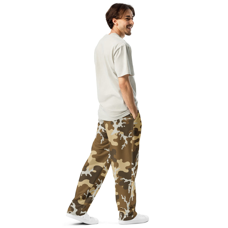 Xeno Sci-Fi Frontier Alien Marine CAMO Unisex Wide-Leg Joggers