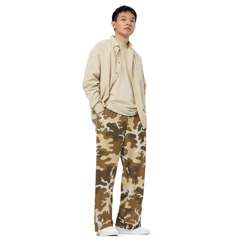 Xeno Sci-Fi Frontier Alien Marine CAMO Unisex Wide-Leg Leisure Pants - Pant