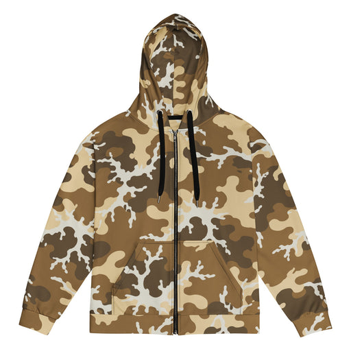 Xeno Sci-Fi Frontier Alien Marine CAMO Unisex Zip Hoodie - 2XS