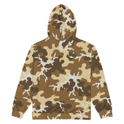 Xeno Sci-Fi Frontier Alien Marine CAMO Unisex Zip Hoodie