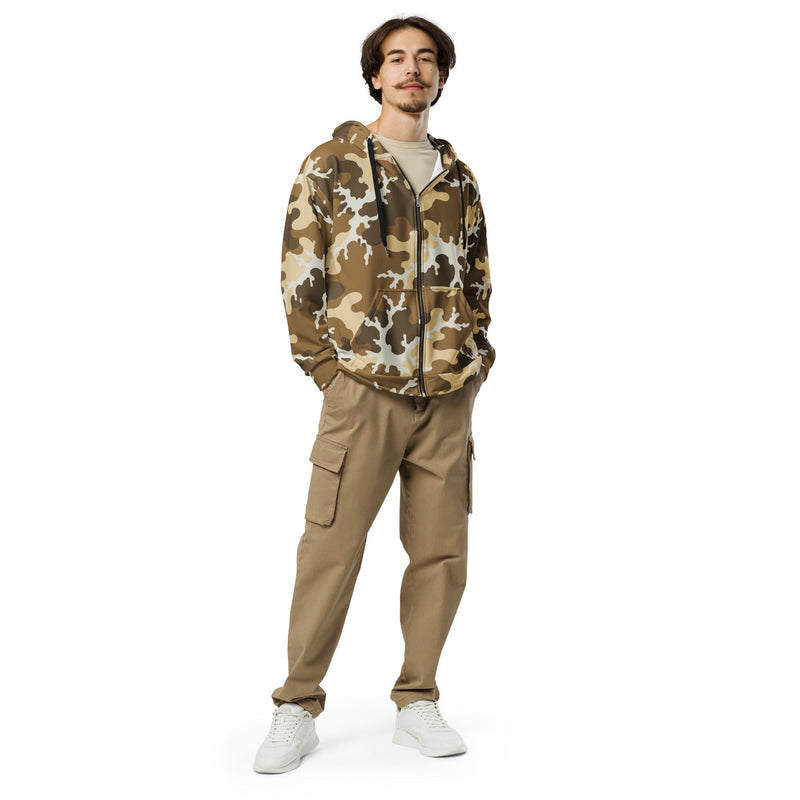 Xeno Sci-Fi Frontier Alien Marine CAMO Unisex Zip Hoodie