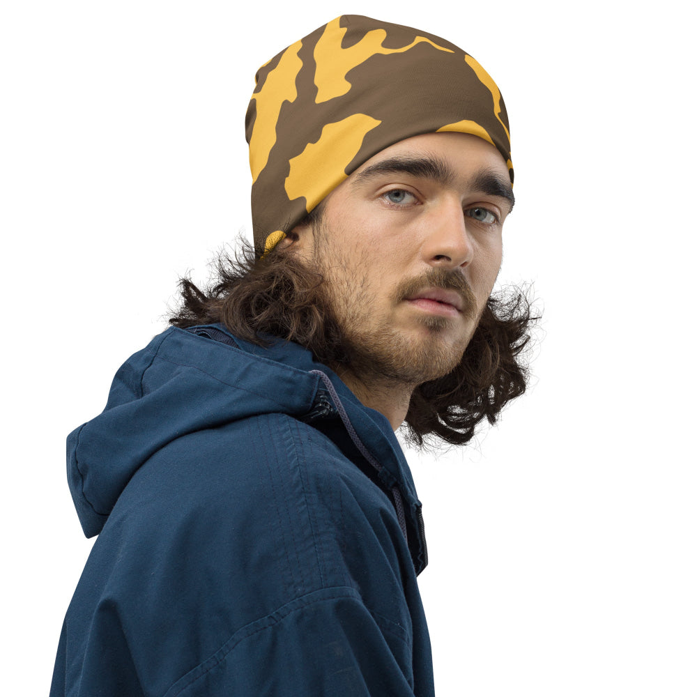 Yemeni Two Color Rock Desert CAMO Beanie