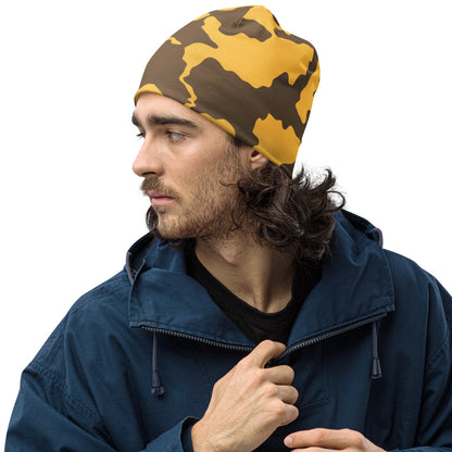 Yemeni Two Color Rock Desert CAMO Beanie - S